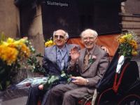 1. oktober 1989 indgår Axel Axgil (tv) og Eigil Eskildsen (th) registreret partnerskab på Københavns Rådhus. Foto: Keld Navntoft Ritzau Scanpix.jpg