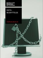 Databeskyttelse - status 2014-15