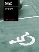 Handicap - status 2014-15
