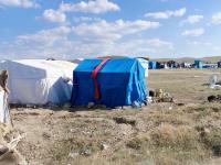 Telt i flygtningelejr