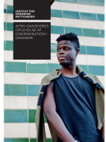 Forside af rapport om afro-danskeres oplevelse af diskrimination i Danmark