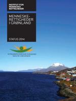 Ny rapport gør status over menneskerettighederne i Grønland