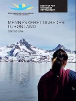 Menneskerettigheder i Grønland – status 2016