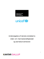 Undersøgelse af danske skolebørns viden om menneskerettigheder og børnekonventionen