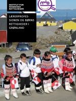 Lærerprofessionen og børns rettigheder i Grønland
