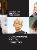 Forsiden af rapporten Donorbørns ret til identitet