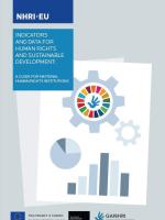 Forside af rapport om pejlemærker og data for menneskerettigheder og bæredygtig udvikling