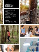 Forside til publikation. Billeder af skovområde i Thailand, småbørn og modermælkserstatning