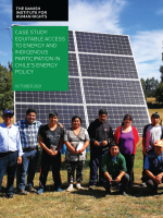 Case study: Equitable access to energy and indigenous participation in Chile's energy policy