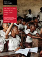 SDG target 4.7 and human rights education in Africa