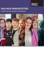Forside til udgivelsen 'Had mod minoriteter - Fortællinger om had i hverdagen'