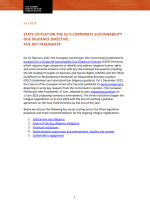 frontpage state of play on the eu corporate sustainability due diligence directive